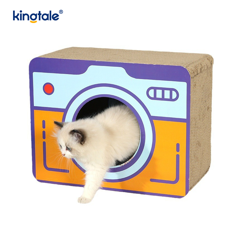 Corrugated Paper Board Cat Scratcher Indoor Toy with Catnip Corrugated Paper Board Cat Scratcher Indoor Toy with Catnip
