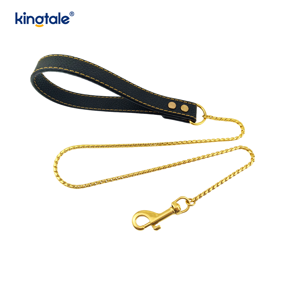 Heavy Duty Chain Dog Leash Metal Multicolored Pet Dog Walking Chain Leash
