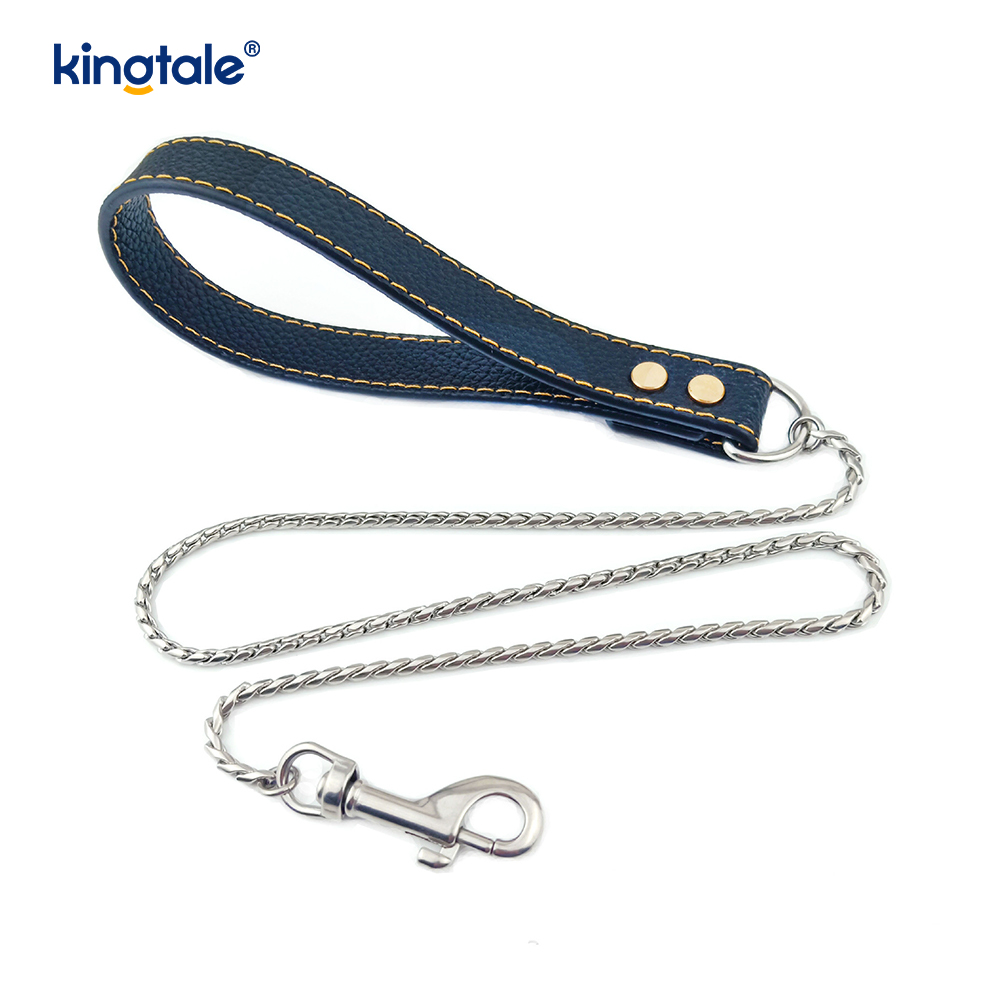 Heavy Duty Chain Dog Leash Metal Multicolored Pet Dog Walking Chain Leash