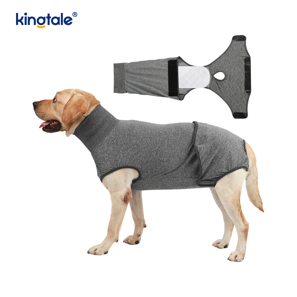 Dog Recovery Suit Abdominal Wound Puppy Surgical Clothes Post-operative Vest 