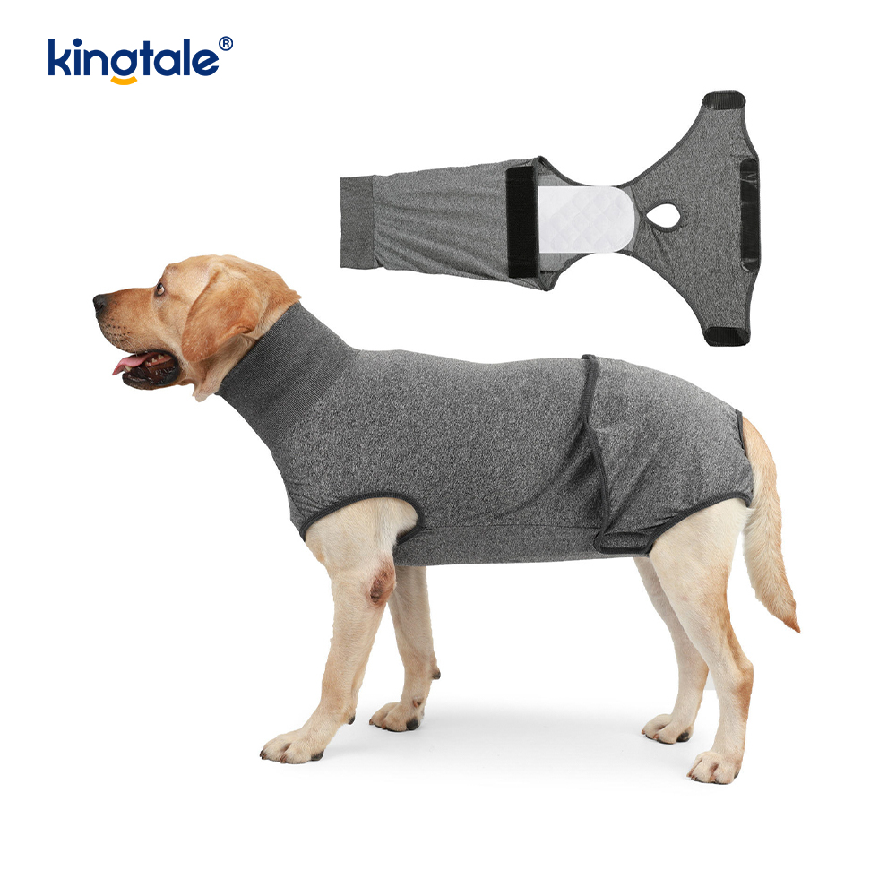 Dog Recovery Suit Abdominal Wound Puppy Surgical Clothes Post-operative Vest 