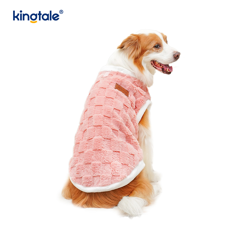Winter Pet Plush Vests Are Soft And Comfortable