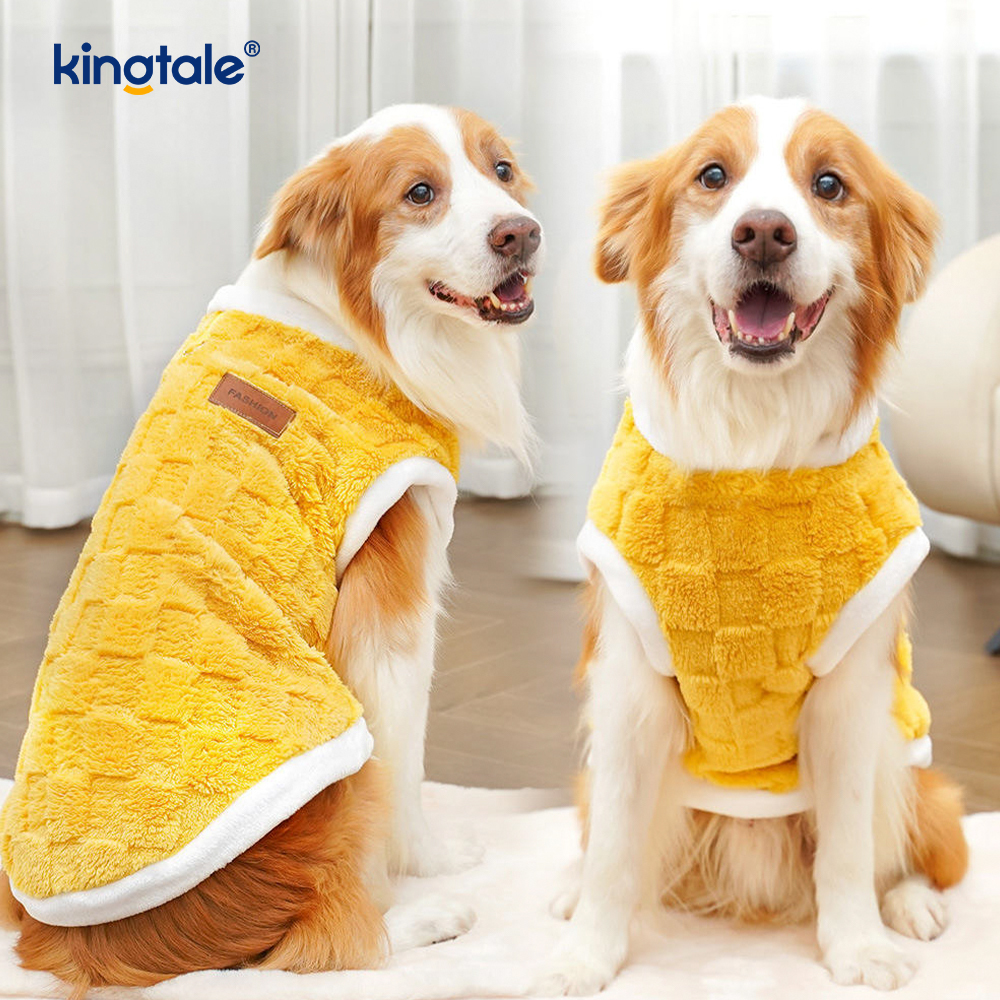 Winter Pet Plush Vests Are Soft And Comfortable