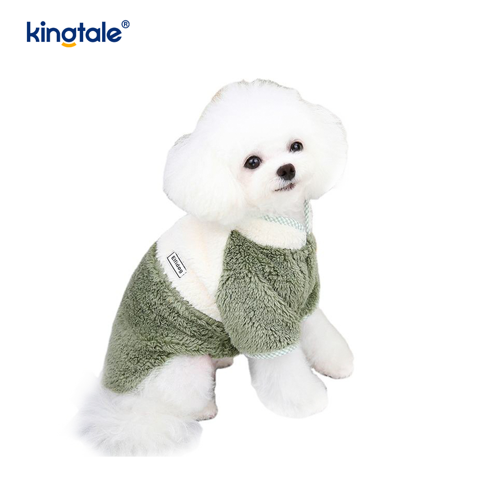 Dog Fleece Vest Warm Sweatshirt Puppy Stretchy Sweater Pullover