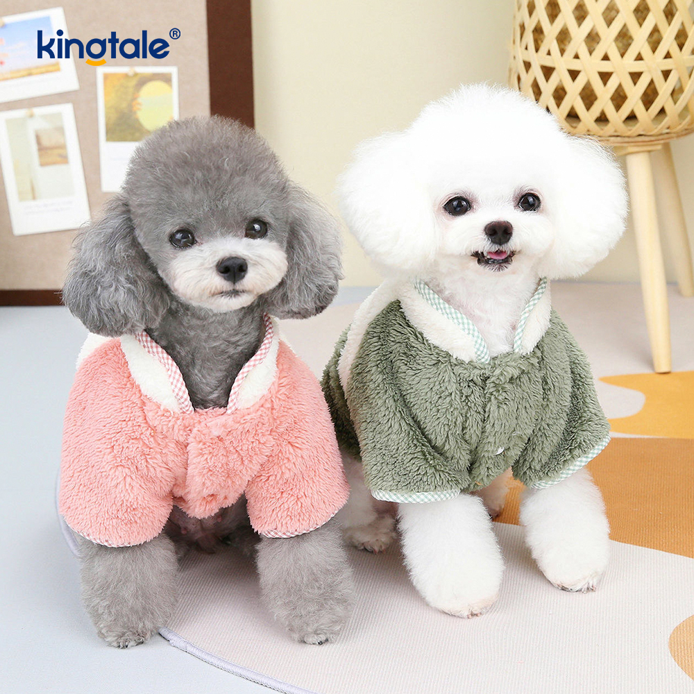 Dog Fleece Vest Warm Sweatshirt Puppy Stretchy Sweater Pullover