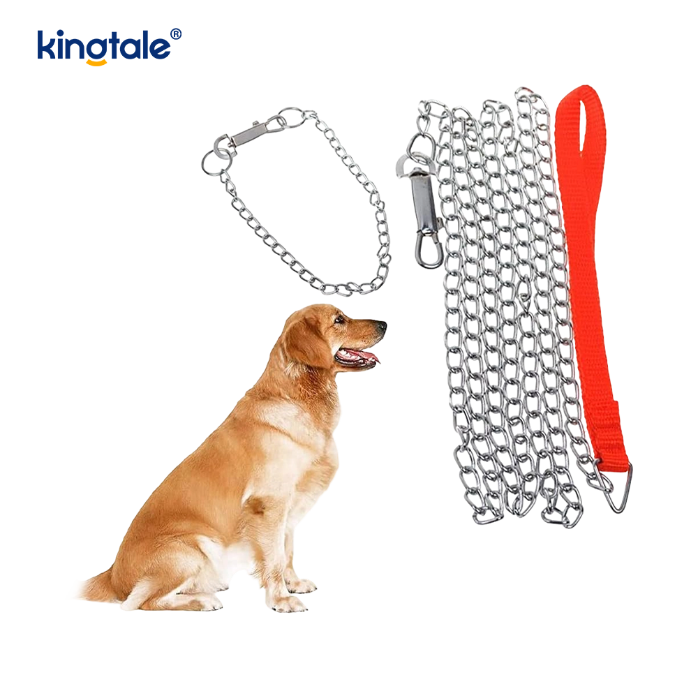 Extra Fine Chain Pet Dog Puppy Leash Training Lead Chain  