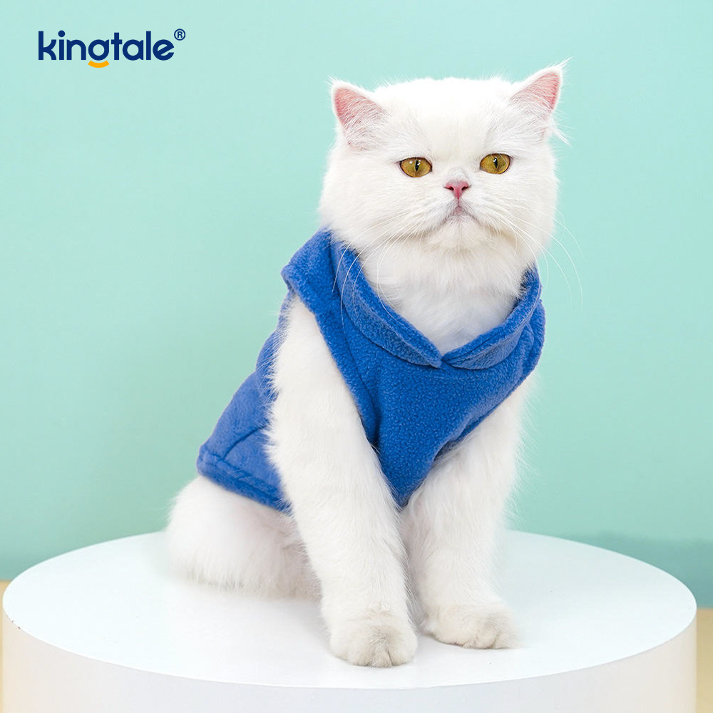 Sleeveless Pullover Fleece Vest for Small Dogs Cozy Polyester 