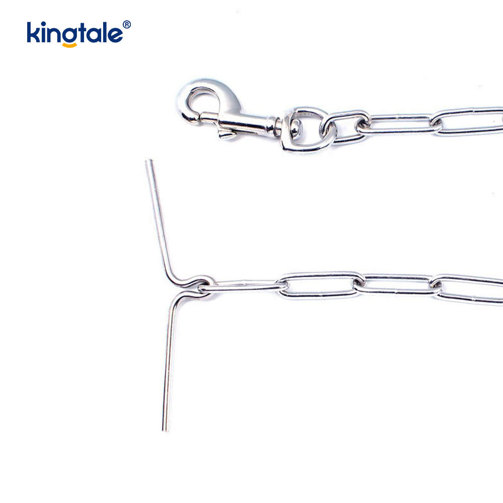 Heavy Duty Dog Chains for Outside Tie Out Cable for Small Medium Dogs