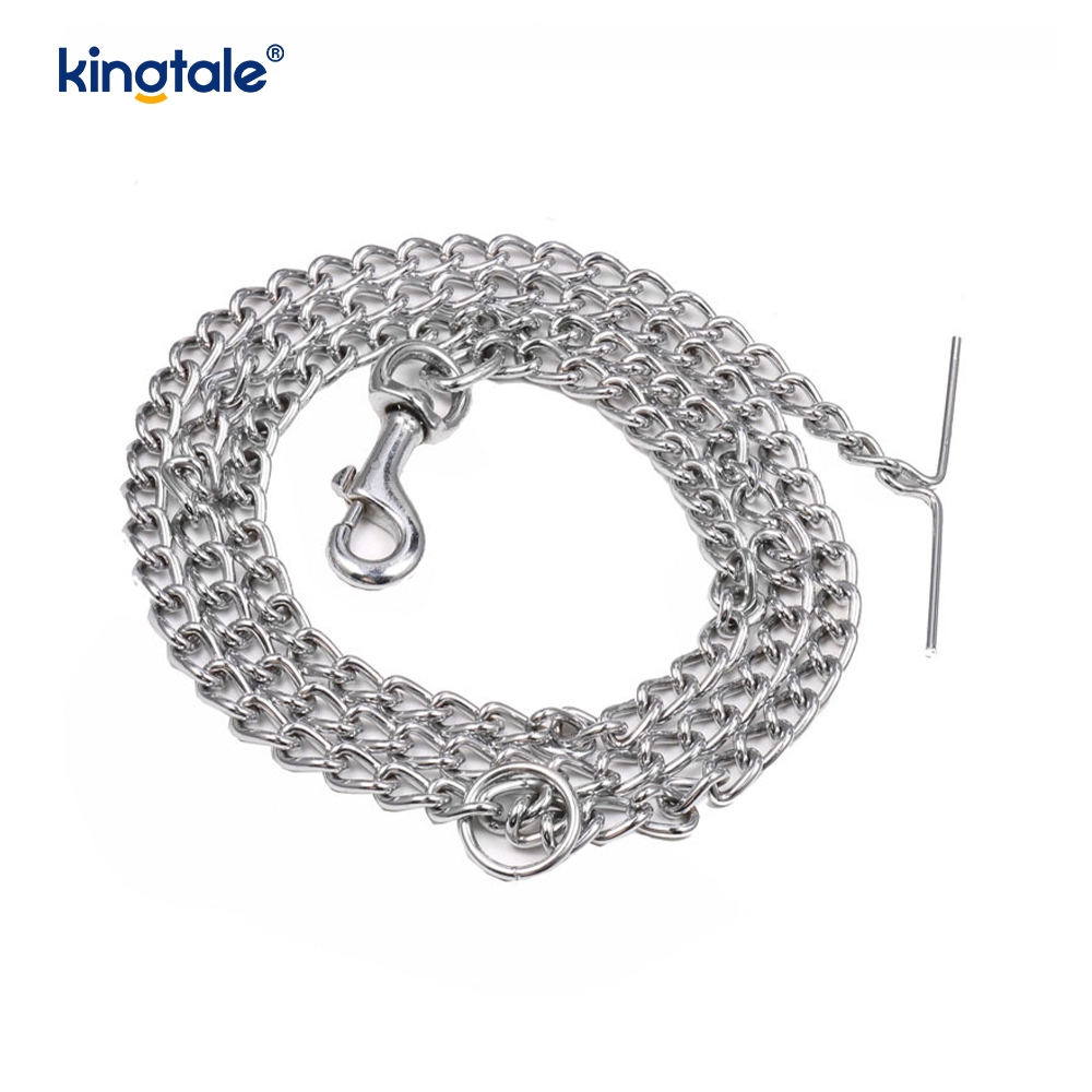 Dog Chains for Outside Heavy Duty Tie Out Chain Leash for S M L Dogs