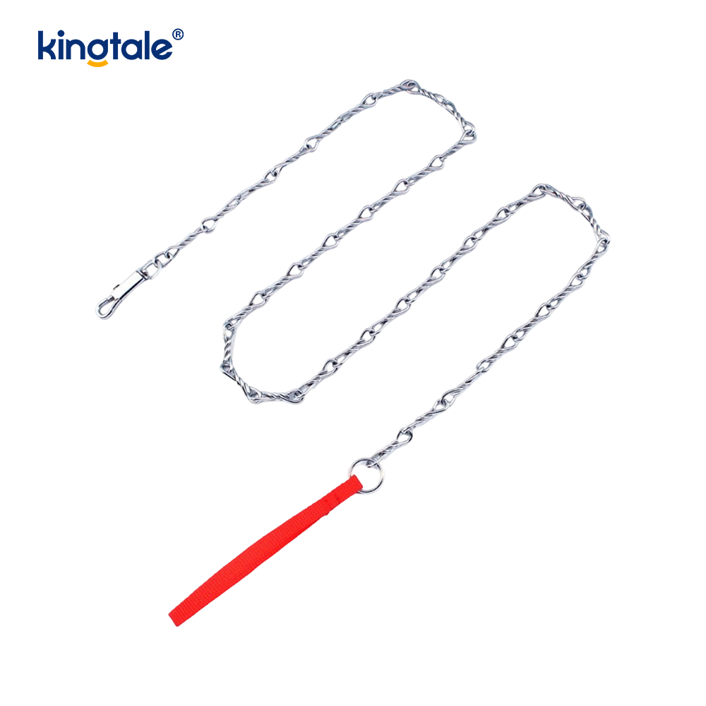 Metal Chain Heavy Duty Dog Leash Chew Proof Dog Leash with Soft Handle Metal Chain Heavy Duty Dog Leash Chew Proof Dog Leash with Soft Handle