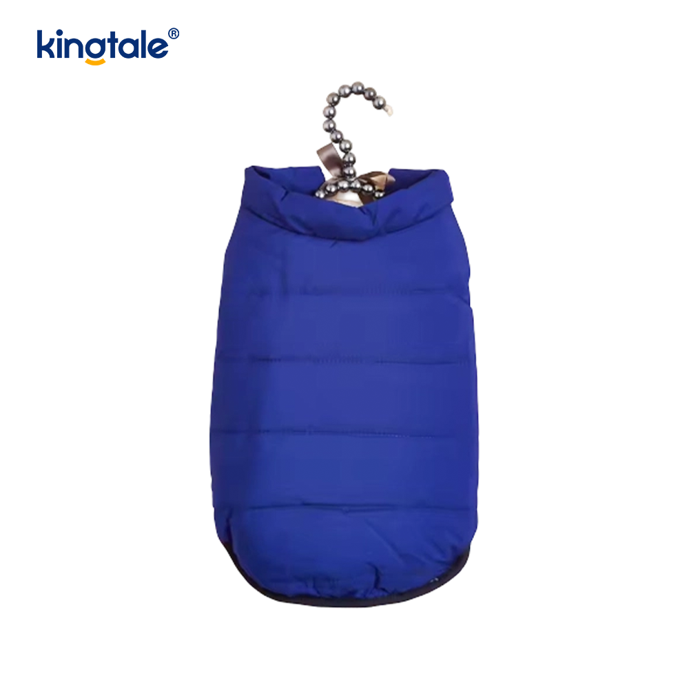 2 Layers Fleece Lined Pet Dog Jacket for Winter Cold Weather