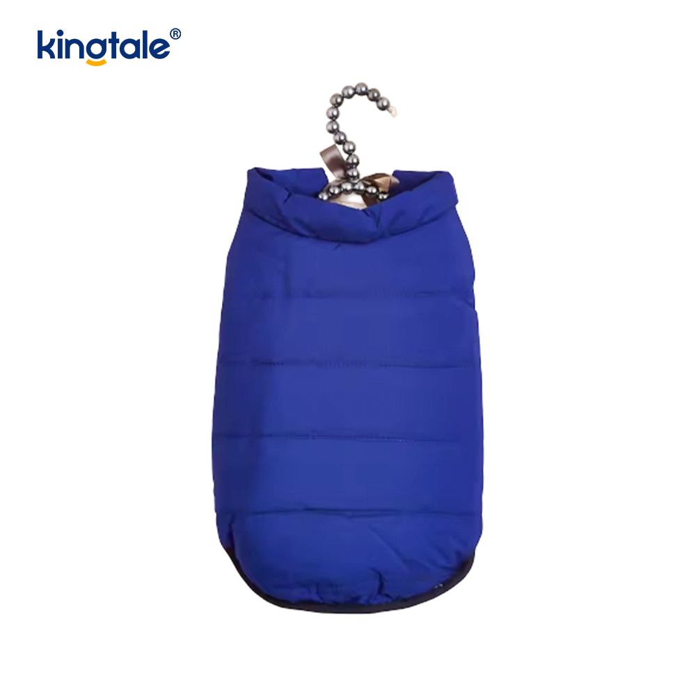 2 Layers Fleece Lined Pet Dog Jacket for Winter Cold Weather