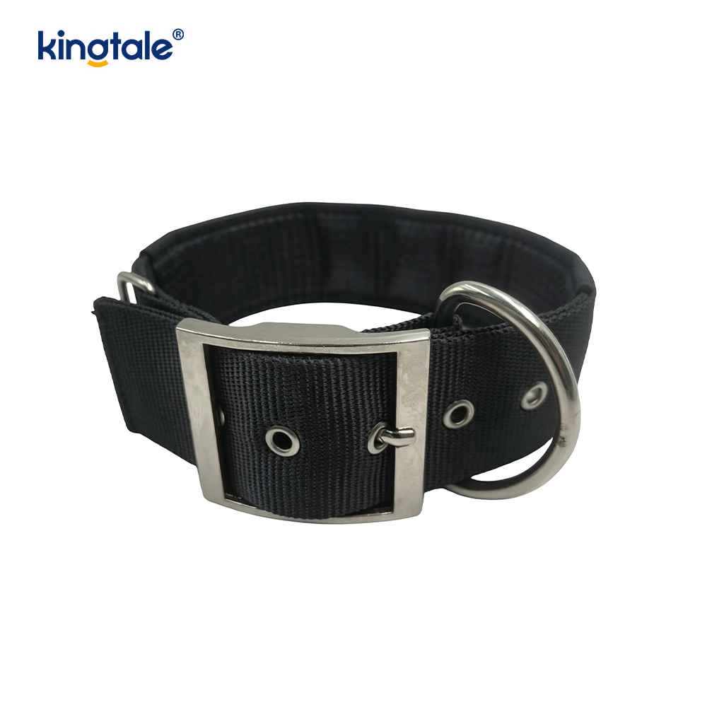 Soft Comfortable Adjustable Double Layer Padded Dog Collar for Large Dogs