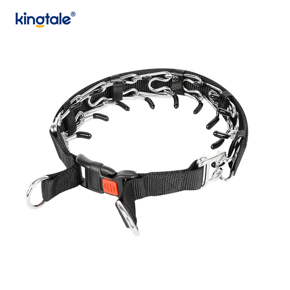 Prong Training Collar for Dogs Adjustable Dog Training Pinch Collar 