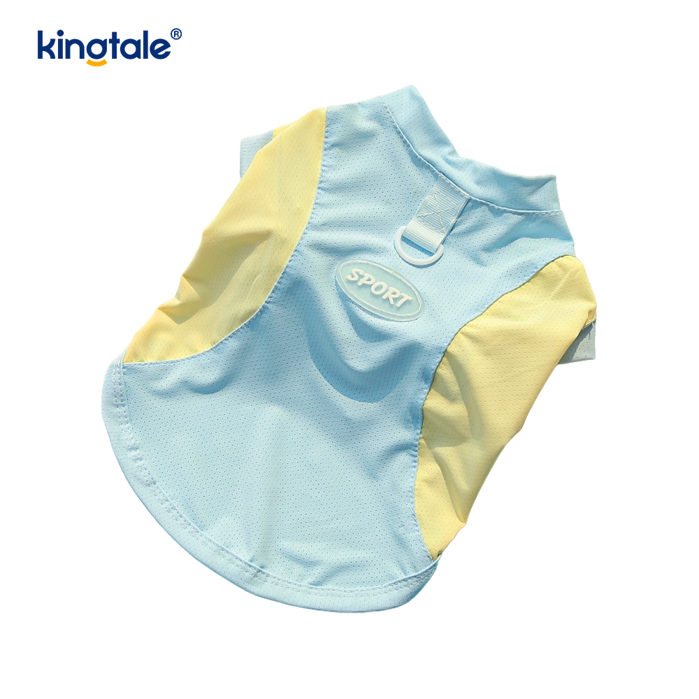 Dog Cooling Vest with D-Ring Dog Tshirt Sun Protection