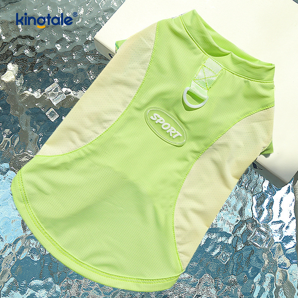 Dog Cooling Vest with D-Ring Dog Tshirt Sun Protection