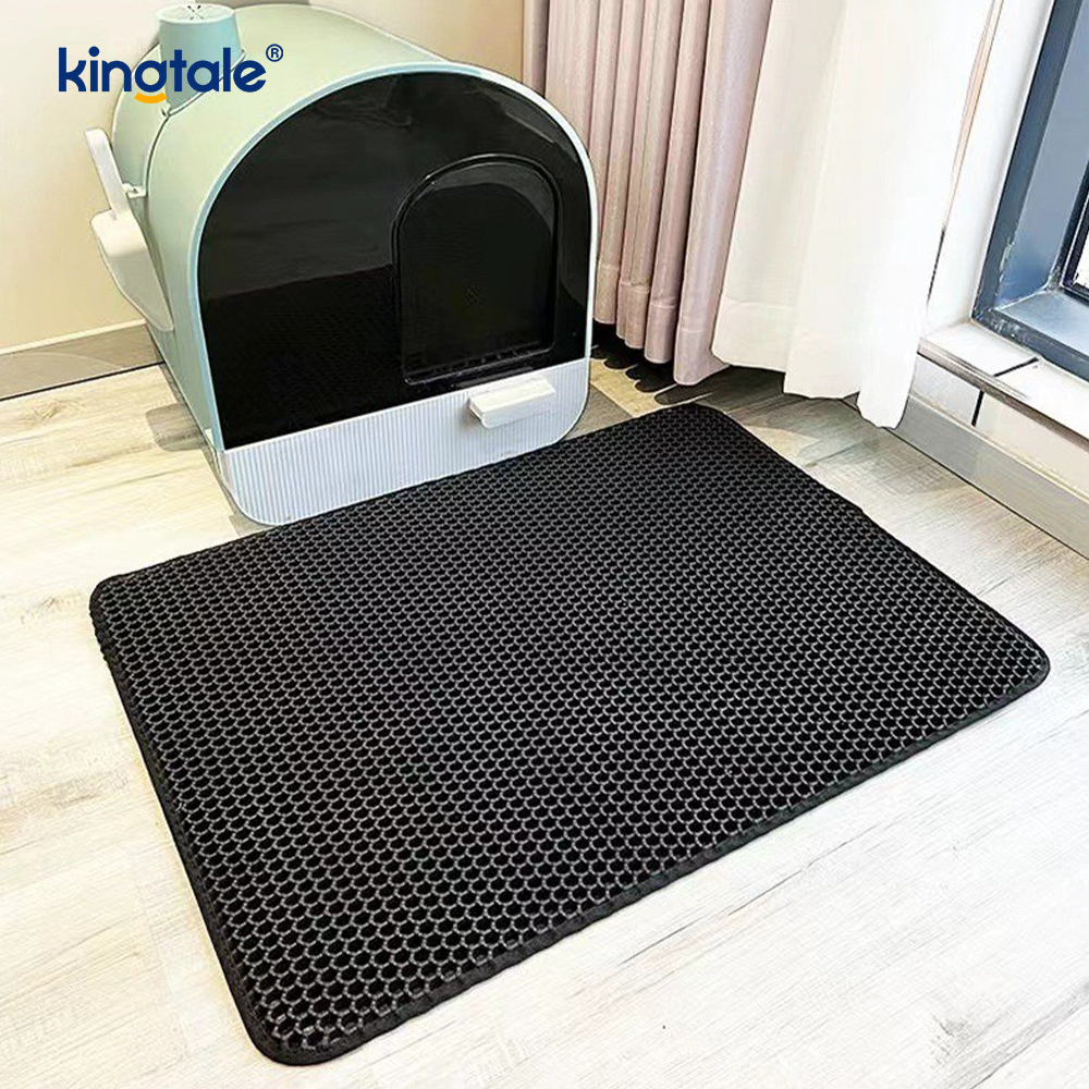 Cat Litter Mat Large Double Layer Honeycomb Cat Litter Trapping Mat