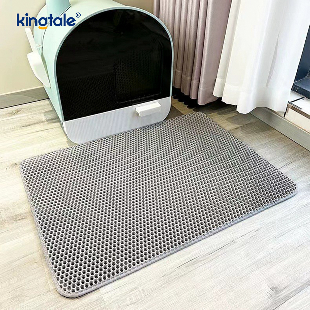 Cat Litter Mat Large Double Layer Honeycomb Cat Litter Trapping Mat