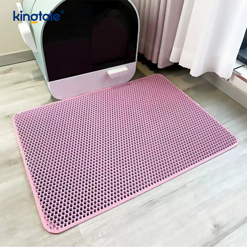 Cat Litter Mat Large Double Layer Honeycomb Cat Litter Trapping Mat