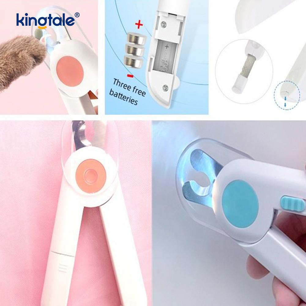 Cat Nail Clipper Dog Grooming Stainless Clippers GGadgets With LED 