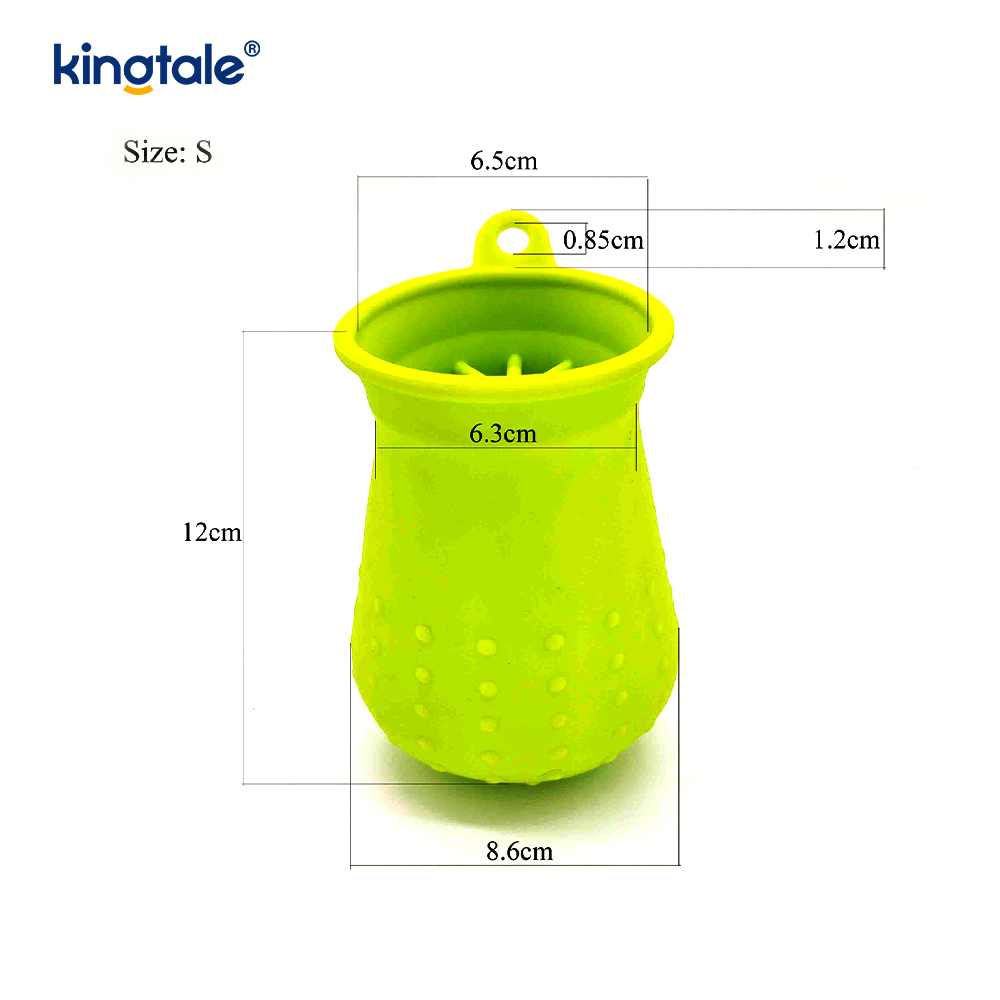 Dog Paw Cleaner Cup with Towel Pet Foot Washer Portable Dog Cleaning Brush