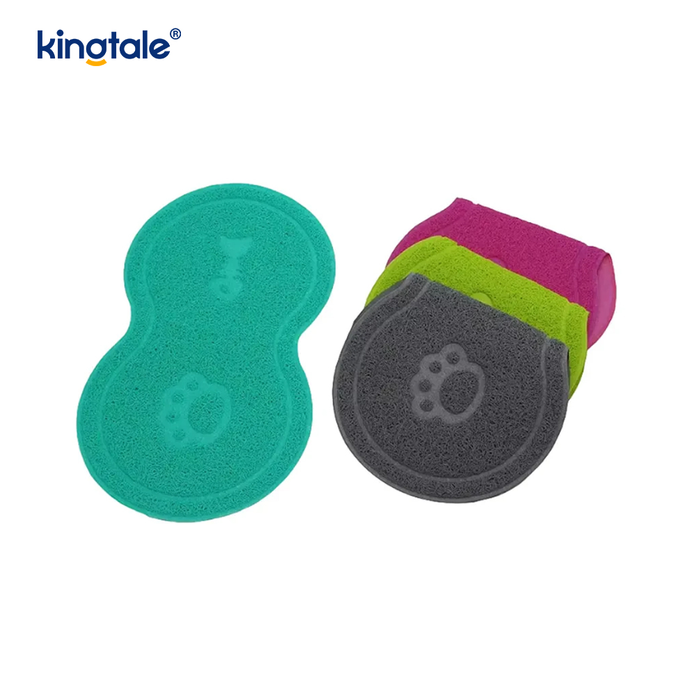 Waterproof Non-slip Cat Litter Box Mat Pet Pad Pet Cleaning Supplies PVC Cat Toilet Mat