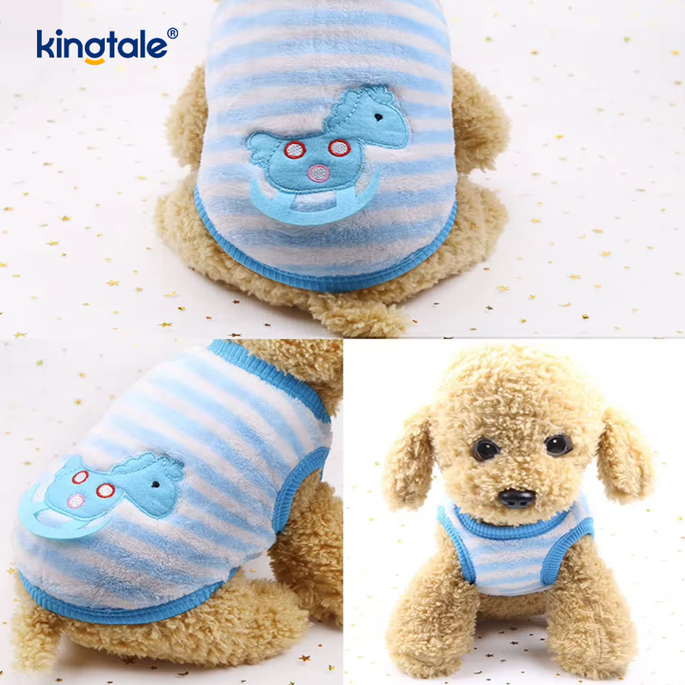 Cute Style Soft Fleece Dog Sweater Warm Puppy Sweatshirt for Winter Outfits 