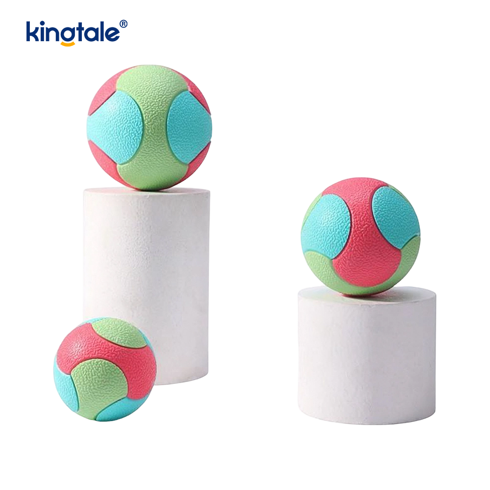Durable Bite-Resistant Toy Ball for Dog Teeth Cleaning Bite Resistance Squeaky