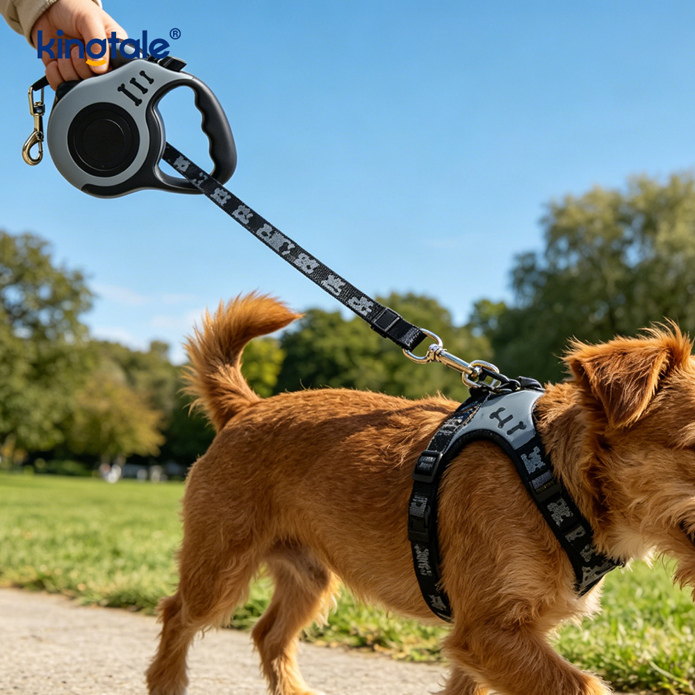 Strong Nylon Belt Lead Tangle-Free Suitable for Small Medium and Large Pet Dogs
