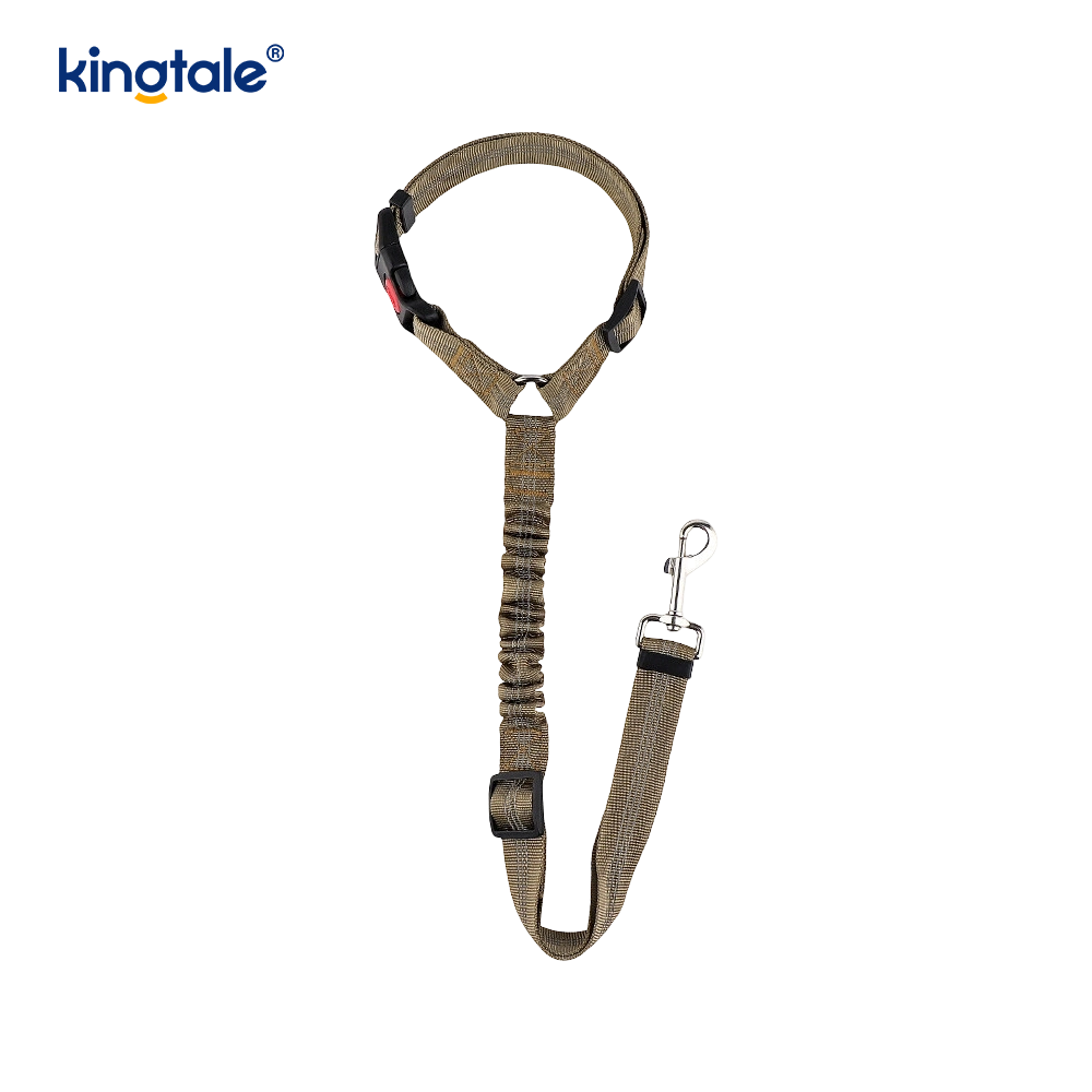 Durable Polyester Reflective Pet Car Seat Belt Leash Anti-Rush Anti-Rush