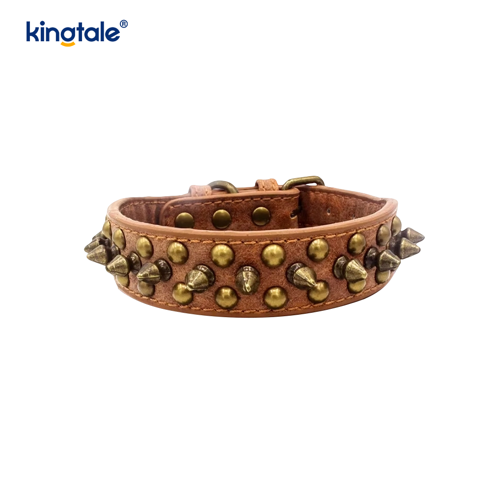 Anti-bite Rivet PU Pet Collar Anti-bite Rivet PU Pet Collar