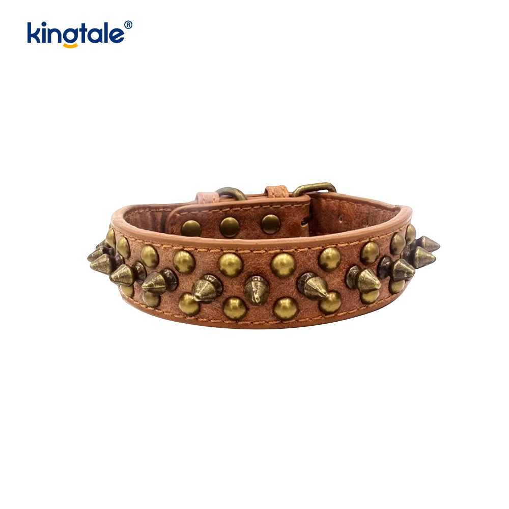 Anti-bite Rivet PU Pet Collar Anti-bite Rivet PU Pet Collar