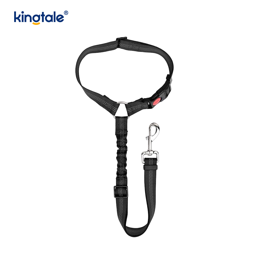 Durable Polyester Reflective Pet Car Seat Belt Leash Anti-Rush 