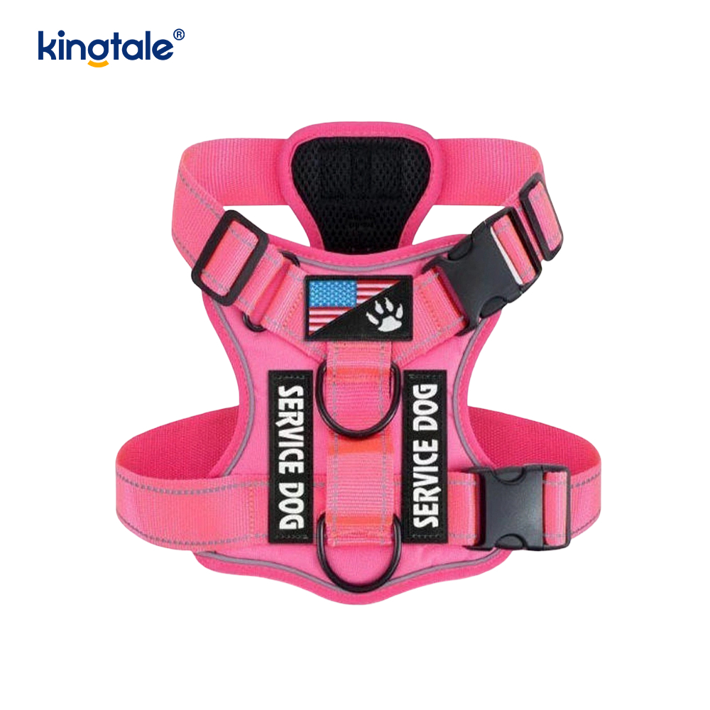 No-Pull Reflective Tactical Eavy Duty Tactical Dog Harness For Large Dogs