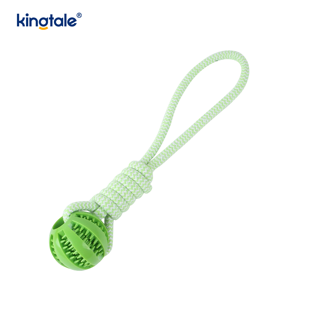 Dog Toy Pull-Out Chewable Rubber Treat Ball Indoor And Outdoor Dog Toy Pull-Out Chewable Rubber Treat Ball Indoor And Outdoor
