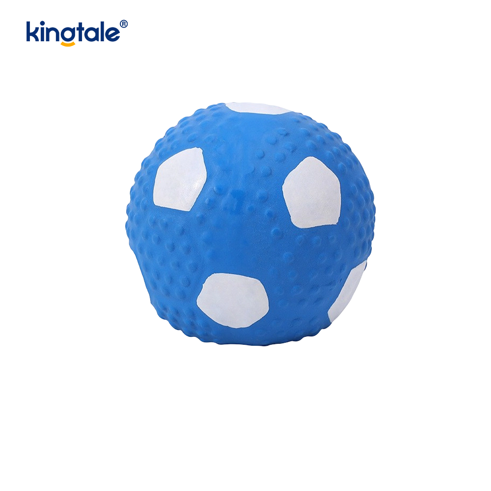Latex Squeaky Pet Toys (Football, Soccer, Volleyball)