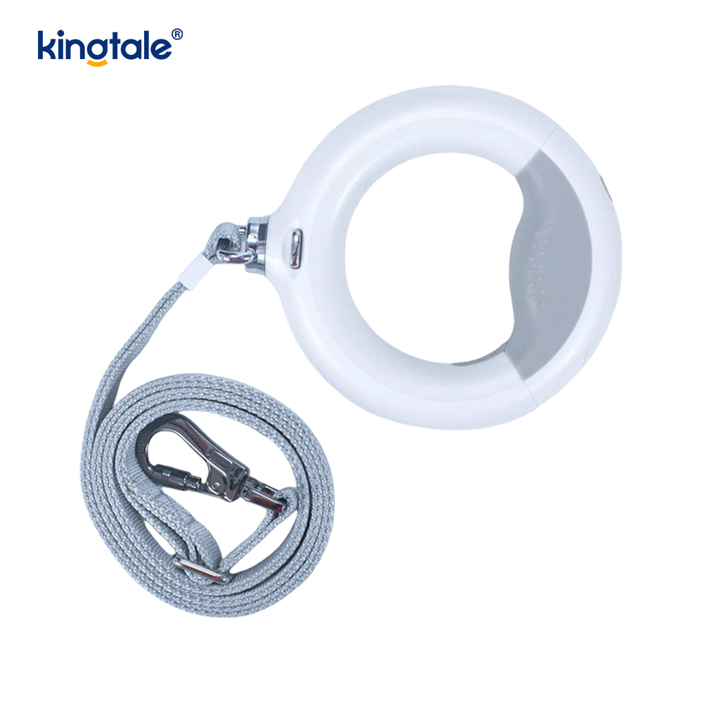 Retractable Leash with LED Dog Walking Leash Nylon Traction Rope 