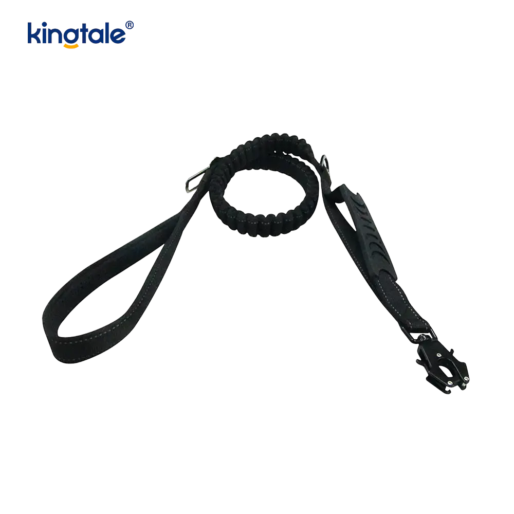 Shock Absorbing No Pull Tactical Bungee Dog Leash 